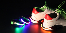 LED炫彩鞋夹灯方案开发